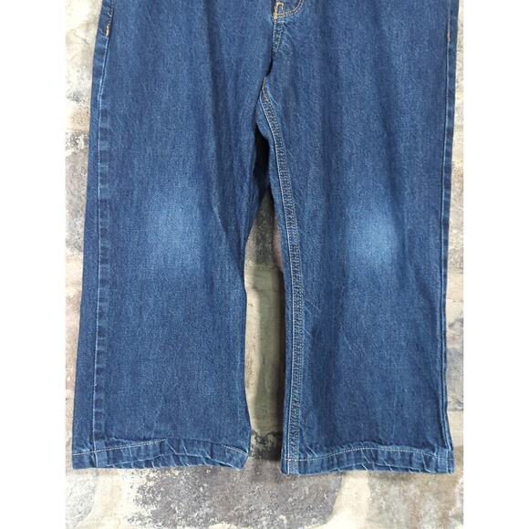 Boy's‎ Old Navy Jeans Blue Ample Loose Fit Size 12 Husky Basic - Picture 3 of 14